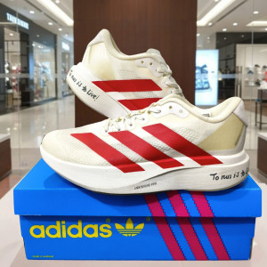 ADIZERO EVO SL CREAM  LIS RED - ADIDAS - Toko Sepatu NawaSepatu