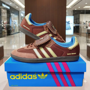 SAMBA WALES BONNER RED MARON - ADIDAS - Toko Sepatu NawaSepatu