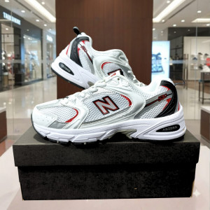 NB530 WHITE SILVER LIS RED - NEW BALANCE - Toko Sepatu NawaSepatu