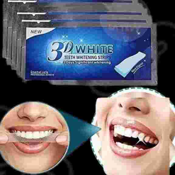 Strip Pemutih Gigi 3D Teeth Whitening ...
