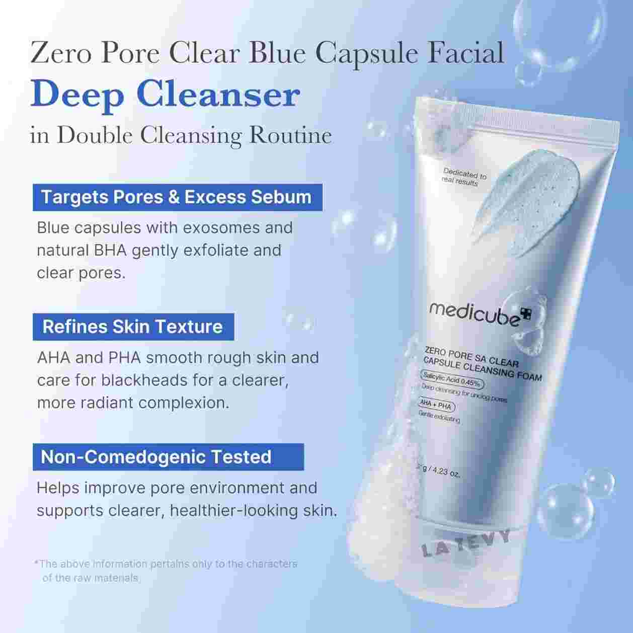 MEDICUBE Zero Pore Clear Blue Capsule ...