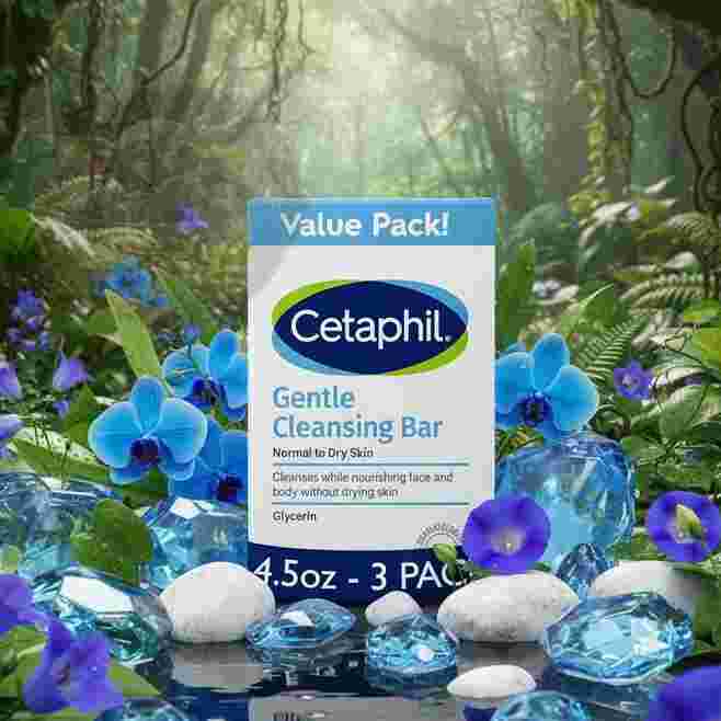 Cetaphil Gentle Cleansing Bar 3pk