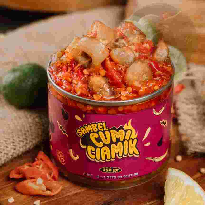 Eat sambel - Cumi Ciamik - 150 Gram